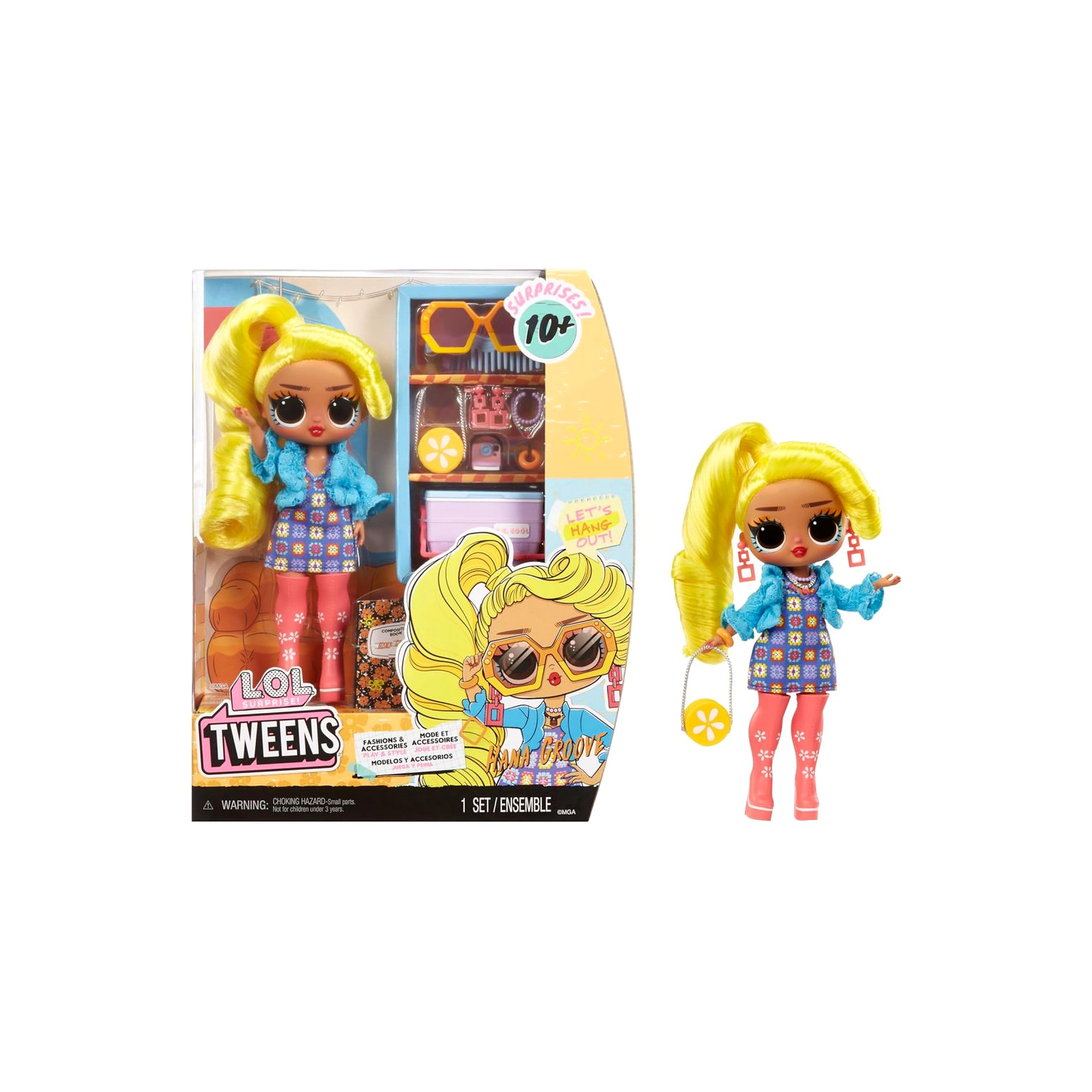 LOL Surprise Tweens Core Doll Hana Groove MGA-591658